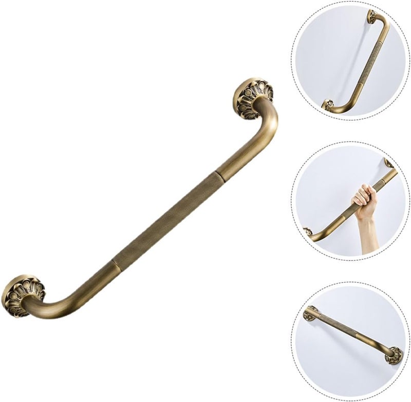 Bathroom Grab Bar Non-Skid Handrail Thickened Safety Rail for Elderly Support in Bathtub and Shower, Anti-Slip Bathroom Aid for Seniors and Disabled Users - Image 5