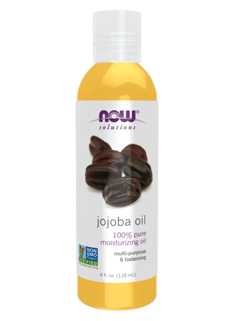 now Now Solutions Jojoba Moisturizing Oil For Skin & Hair 118ml 