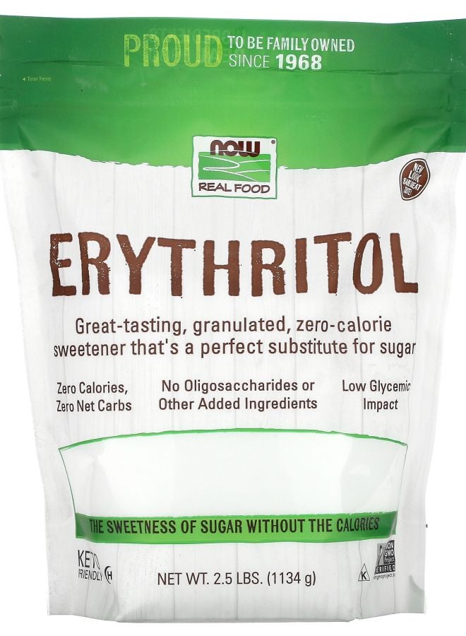 now Real Food Erythritol 2.5 lbs (1134 g)