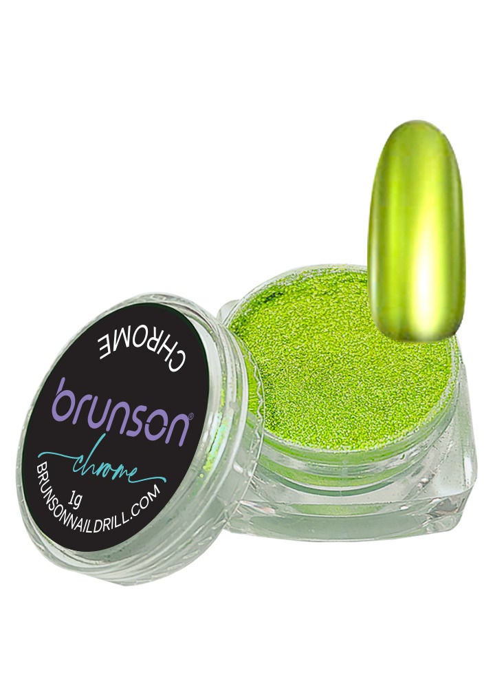 بودرة أظافر معدنية كروم بتأثير مرآة هولوجرافية فن الأظافر مانيكير صبغة JMC-14