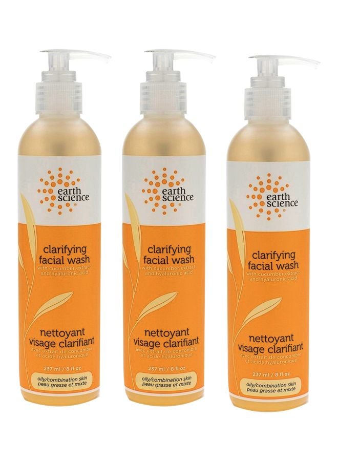 Earth Science 3-Piece Clarifying Facial Wash - Image 1