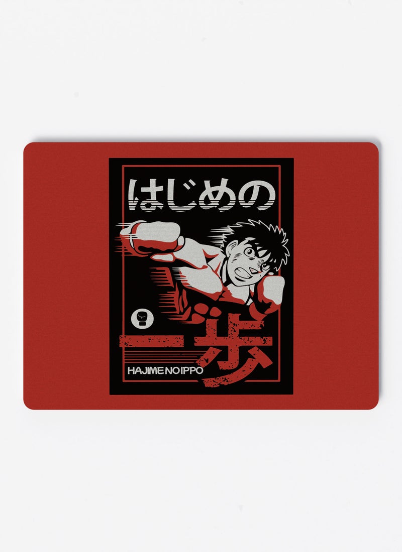 LOUD UNIVERSE Hajime No Ippo Jar Hajime No Ippo Non-Slip Rubber Base Mouse Pad Beast in the ring Rectangular Desk Mouse Pad Naniwa Tiger KBG Boxing Fan-Anime Fan Gift - Image 1
