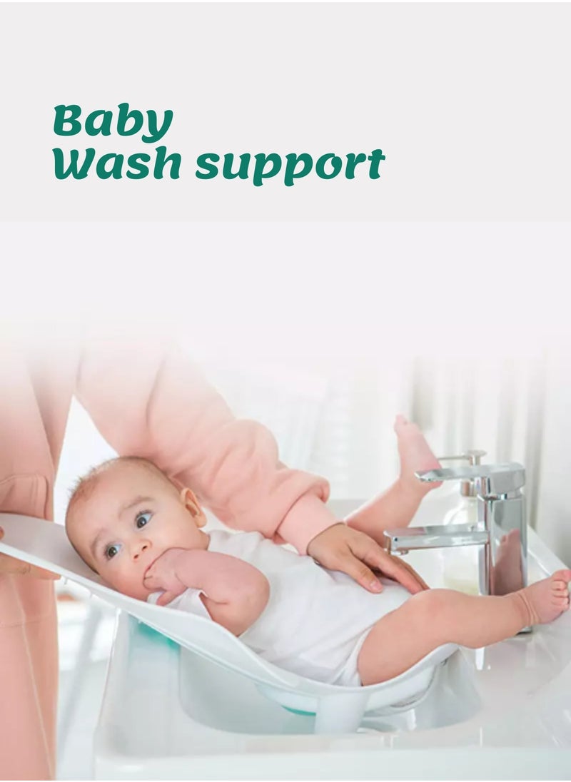 Moms Magic Baby Bath Support with Adjustable Angles – Lightweight, Secure, & Comfortable – Ideal for Bathtubs & Wash Basins  - Image 2