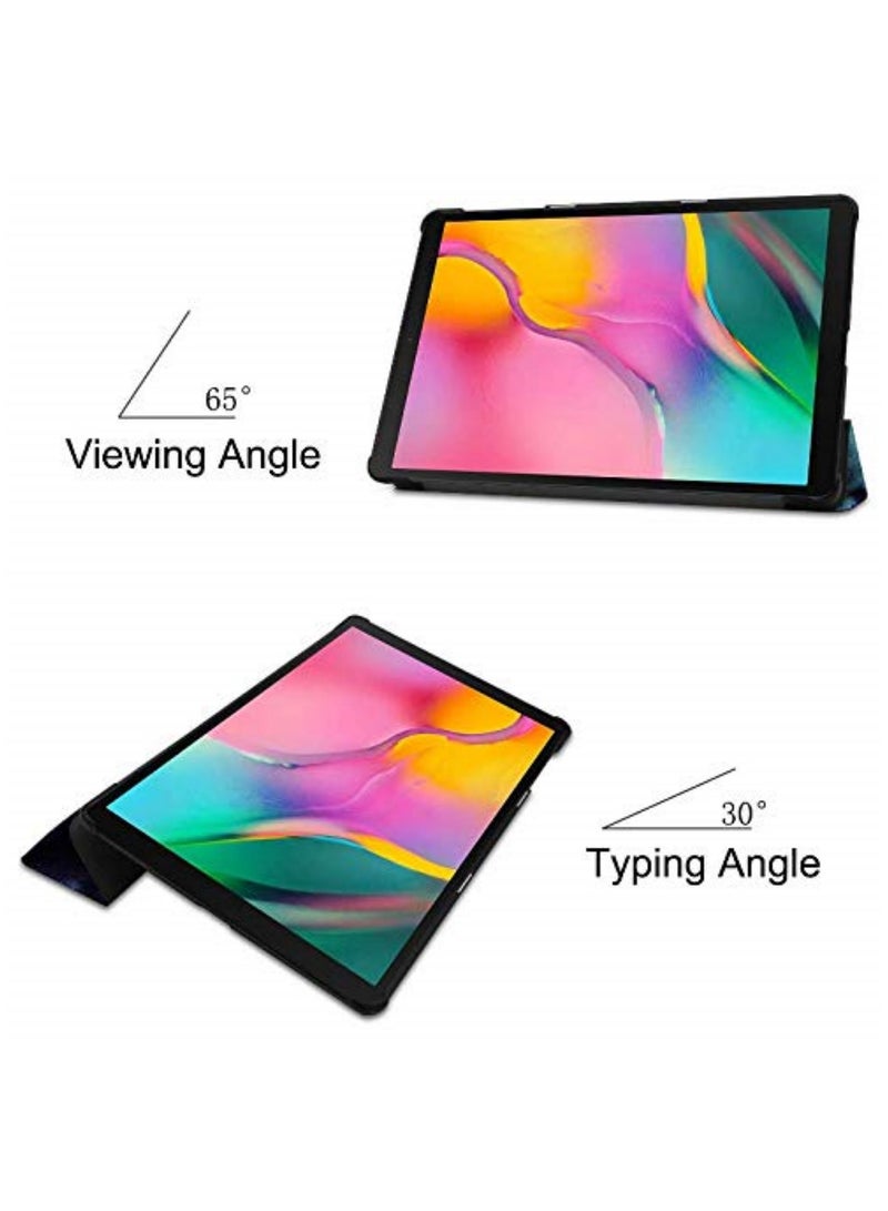 1PCS Smart Case For Samsung Galaxy Tab A 2019 SM-T510 SM-T515 T510 T515 Tablet cover Stand Case for Tab A 10.1'' 2019 tablet case - Image 2