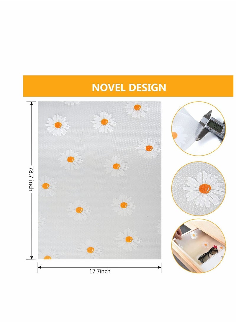 Generic Shelf Liner Drawer for Kitchen, Non-Adhesive Waterproof Transparent Refrigerator Cabinet Pantry Shelves  - Image 5