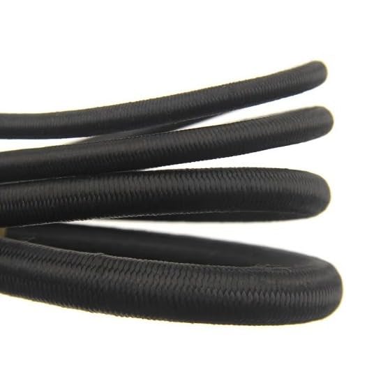 Usew 1/8-Inch (3mm) Black Heavy Stretch Round String Elastic Cord (Cut of 10 Yards) - Image 5
