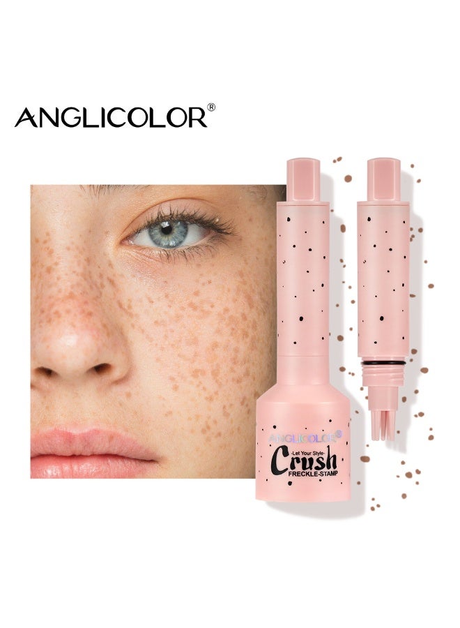 Anglicolor Freckles Pen for Natural Freckles, Freckles Pen for Sensitive Skin, Quick-Drying, Skin-Friendly, 24-Hour Durable, Waterproof Makeup Freckles with Printing Technology (1.0 LIGHT) - Image 1