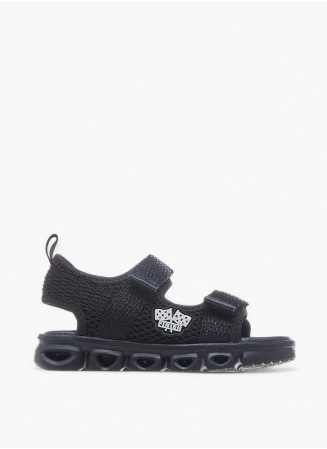 LBL by Shoexpress Textured Floaters with Hook and Loop Closure  - Image 2