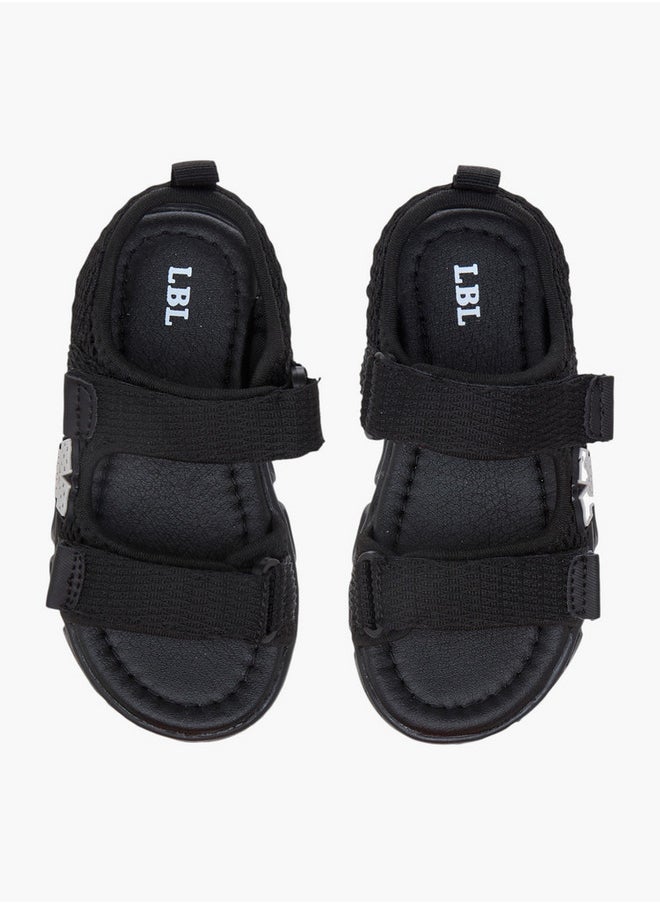 LBL by Shoexpress Textured Floaters with Hook and Loop Closure  - Image 1
