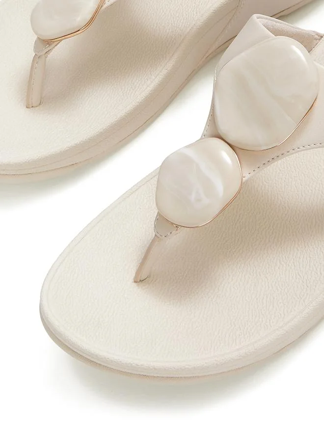 Fitflop  LULU MARBLED-STONE TOE-POST SANDALS for Women | Best Price UAE