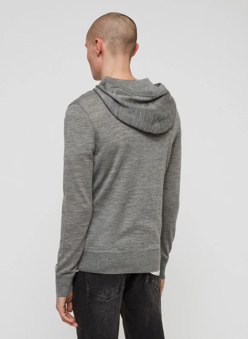 all saints Mode Merino Hoodie