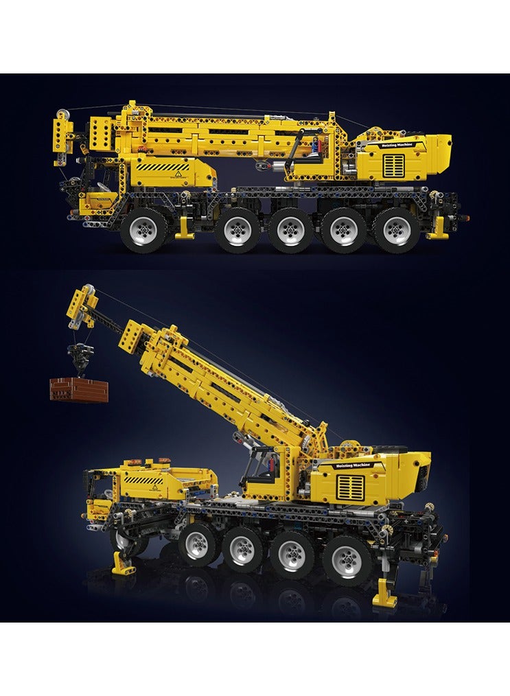 mould king crane construction set, heavy Starting machine building kit，remote control engineering vehicle building kit model, DIY construction toy，collection/exhibition, suitable for adults、Gifts for boys and girls、 2688 pieces,14+Mould King 17047  - Image 2