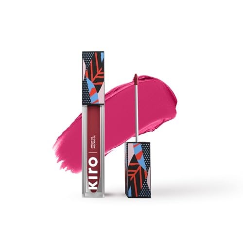 KIRO NonStop Airy Matte Liquid Lipstick Pink Pepper Soft Berry SuperPigmented LongLasting Hydrating Waterproof SmudgeProof Lightweight Infused with Avocado Apricot Oil 5ml - Image 1