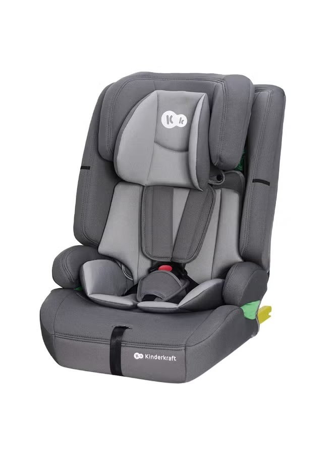 كيندركرافت مقعد سيارة Kinderkraft Comfort Up i-Size من عمر 15 شهرًا إلى 12 عامًا (9-36 كجم) - رمادي - Image 1