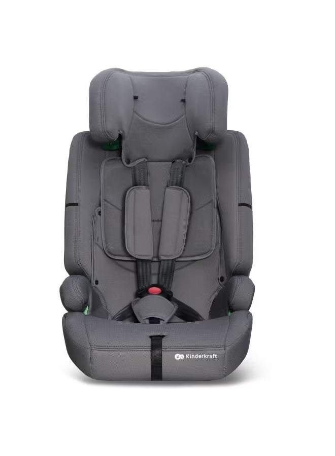 كيندركرافت مقعد سيارة Kinderkraft Comfort Up i-Size من عمر 15 شهرًا إلى 12 عامًا (9-36 كجم) - رمادي - Image 2
