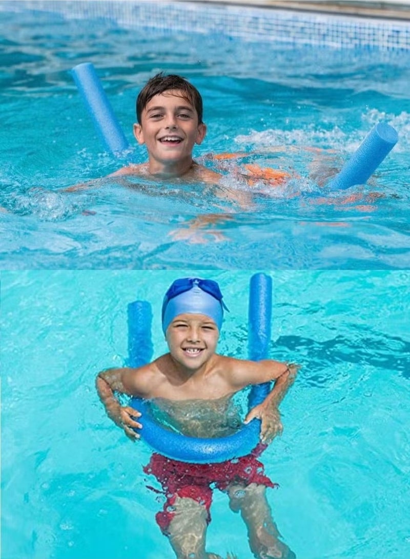 Toy Box Swimming Noodle Foam Float Aid for Water Relaxation and Sports - Blue - Image 4