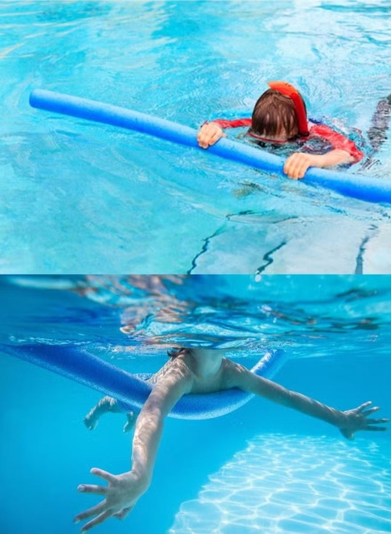 Toy Box Swimming Noodle Foam Float Aid for Water Relaxation and Sports - Blue - Image 2