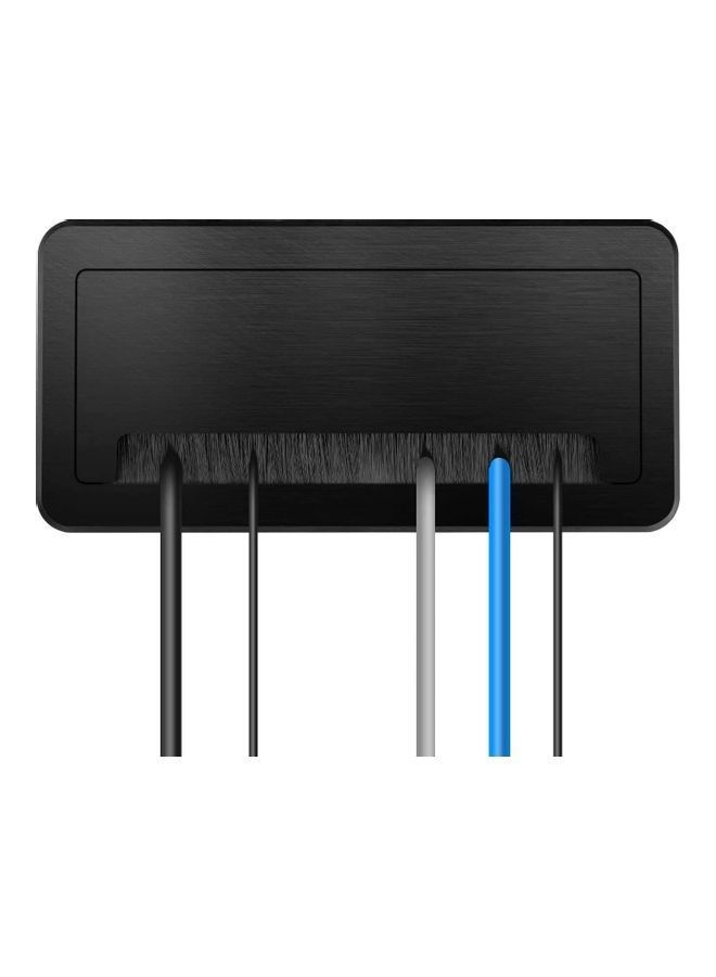 NIBEMINENT Popup Conference Table Connectivity Box Black - Image 1