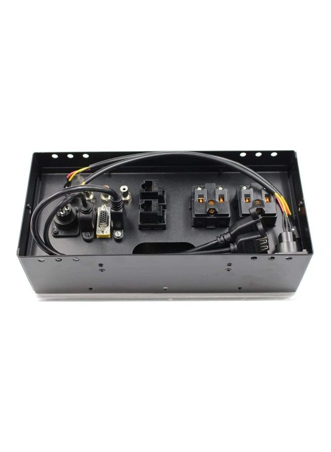 NIBEMINENT Popup Conference Table Connectivity Box Black - Image 3