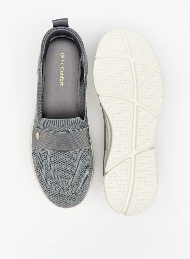 Le Confort Womens Textured Slip-On Shoes
