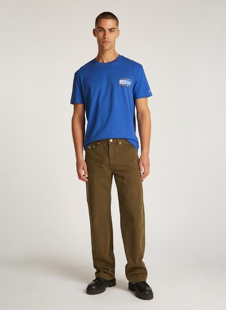 TOMMY JEANS Logo Print Short Sleeve Crew Neck T-Shirt  - Image 4