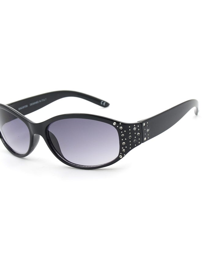 MADEYES نظارات شمسية للنساء لحماية من الأشعة فوق البنفسجية EE7P162 - أسود - Image 2