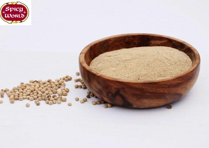 Spicy World White Pepper Ground 14 Oz (400g) - Bulk White Pepper Powder - Pure, Premium Quality, Non-GMO by Spicy World - Image 4