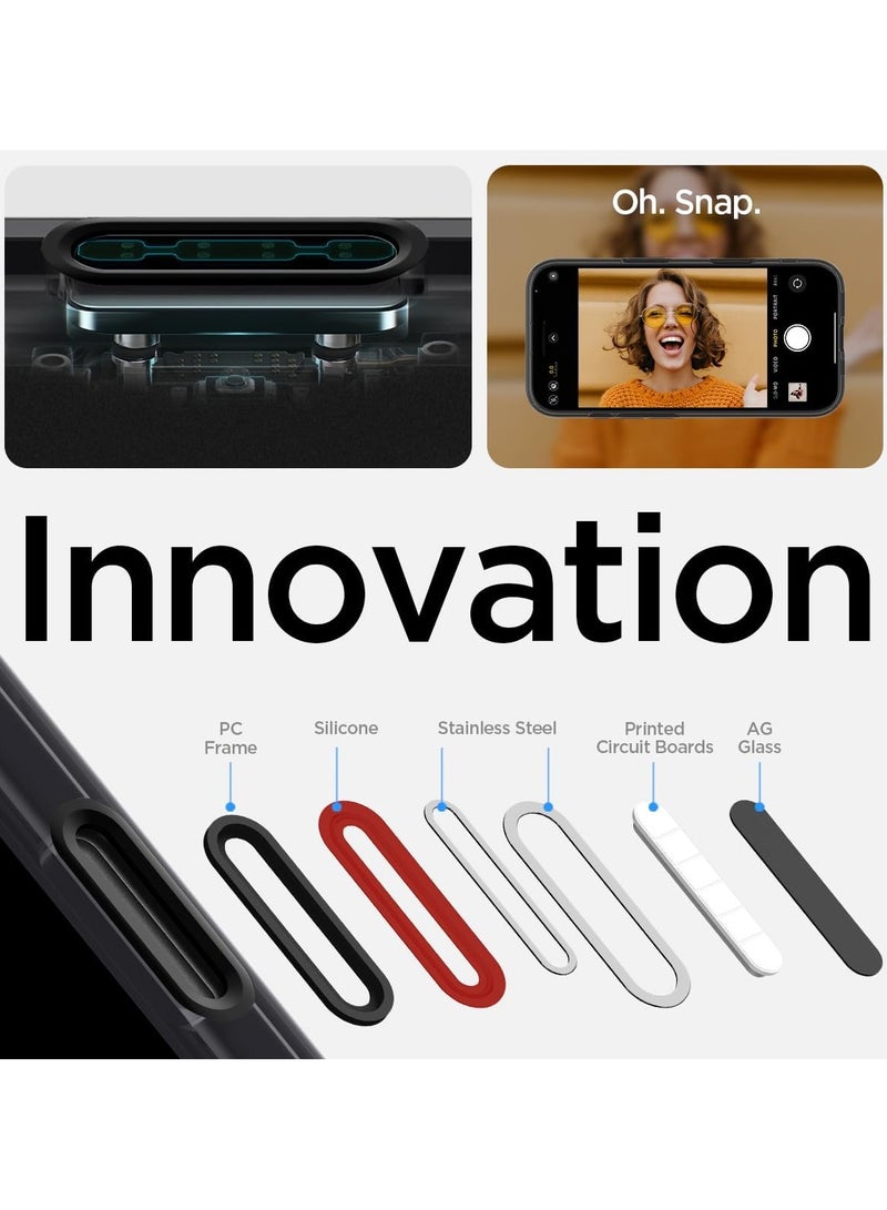 Spigen Ultra Hybrid T MagFit for iPhone 16 Case Cover [Camera Control Button Cover] with MagSafe - Frost Black - Image 5