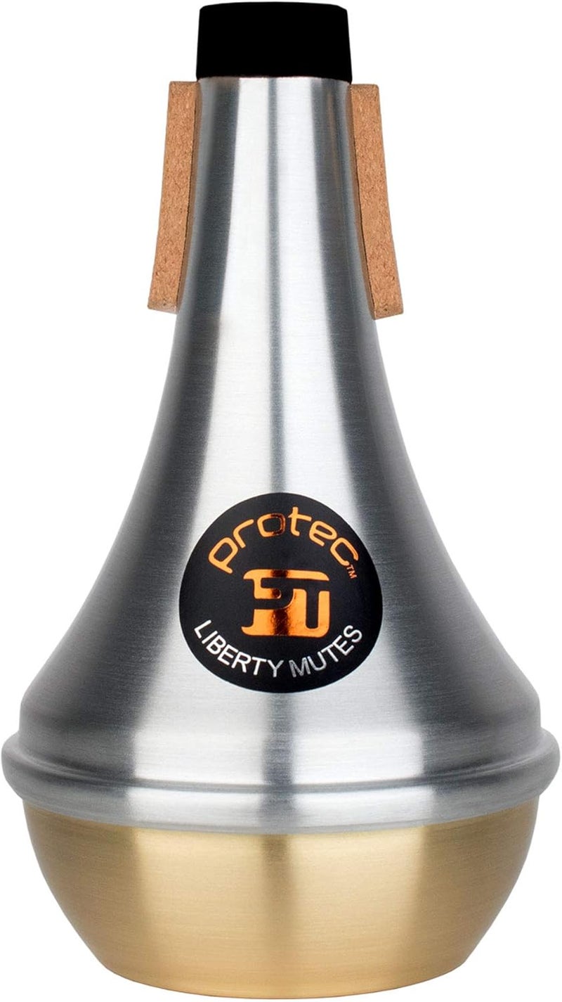 ProTec Trumpet Straight Liberty Mute, Brass End, Model ML107 - Image 1