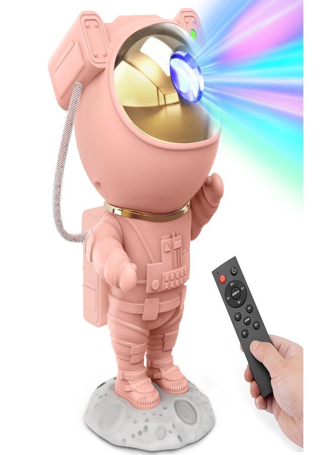 Mooyran Star Projector, Galaxy Projector for Bedroom, Remote Control & Time Space Projector, Night Light Projector for Kids Adults Gaming Room, Home Theater, Ceiling, Room Decor (Pink Exclusive) - Image 1