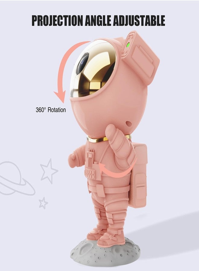 Mooyran Star Projector, Galaxy Projector for Bedroom, Remote Control & Time Space Projector, Night Light Projector for Kids Adults Gaming Room, Home Theater, Ceiling, Room Decor (Pink Exclusive) - Image 4