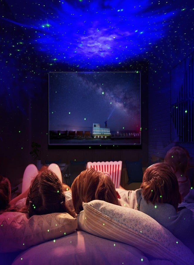 Mooyran Star Projector, Galaxy Projector for Bedroom, Remote Control & Time Space Projector, Night Light Projector for Kids Adults Gaming Room, Home Theater, Ceiling, Room Decor (Pink Exclusive) - Image 5