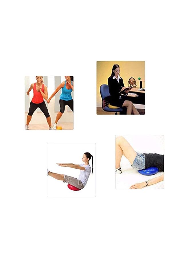 PROMASS WWPTO PVC Yoga Fitness and Gym Balancing Ball  - Image 5