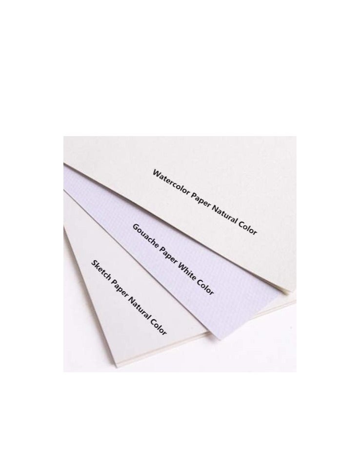 بريميفي 20 ورقة رسم كبيرة 4K لوحة ورقية 200 جرام لكل متر مربع 15 بوصة × 21 بوصة - Image 5