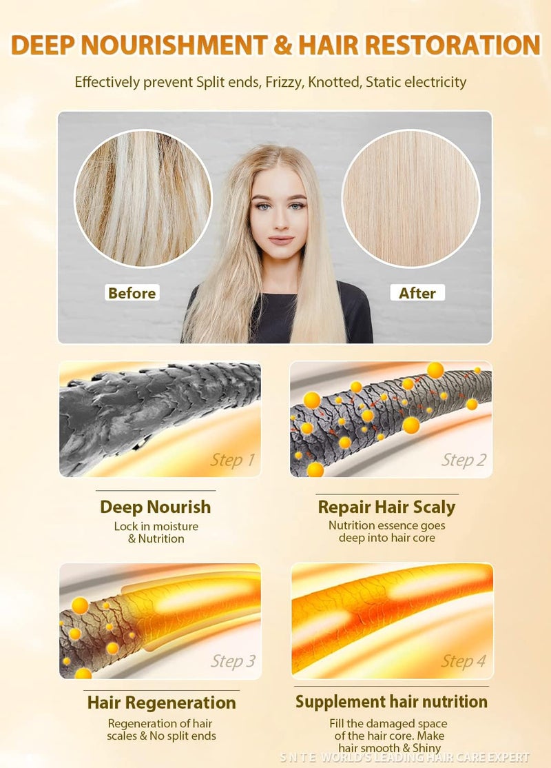 Samnyte عصا شمع الشعر سامنيت لتثبيت الشعر المتطاير، عصا لترويض الشعر المتطاير للشعر الصغير، عصا إنهاء الشعر تعمل في 3 ثوانٍ، عصا شمع للشعر لتثبيت تصفيف الشعر لفترة طويلة، عصا شمع للشعر - Image 4