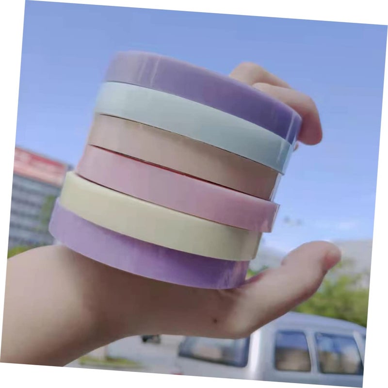 7 Rolls Random Colors Masking Tape for Interactive Pulling Craft Fun Creative Play Relief - Image 4