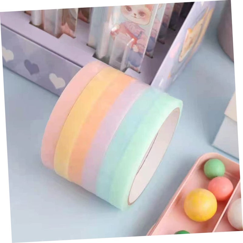 7 Rolls Random Colors Masking Tape for Interactive Pulling Craft Fun Creative Play Relief - Image 5