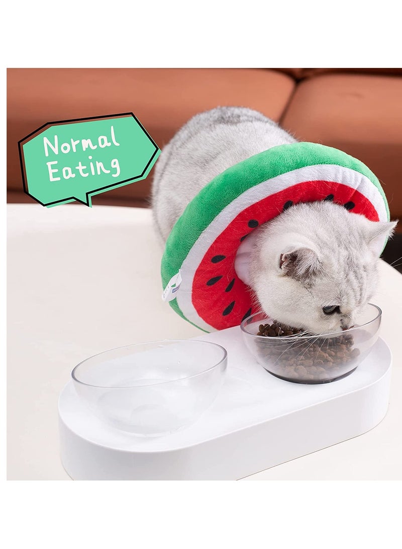 KASTWAVE Adjustable Cat Recovery Collar, Adjustable Cat Cone Collar Soft, Cat Cones After Surgery for Kittens (Large) - Image 3