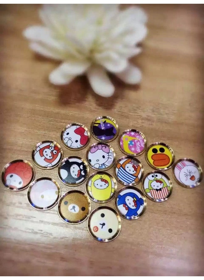 Generic - Suitable For Iphone7plus Fingerprint Paste 6S/6Plus Fingerprint Identification Button Paste Cartoon Pattern-Color:91-Applicable Model:Apple 6 Variety - Image 1