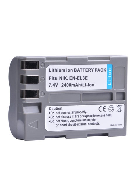EN-EL3E Battery Suitable For Nikon Camera Battery D90 D80 D700 D300 D200 D70-Standard Capacity:2400mAh