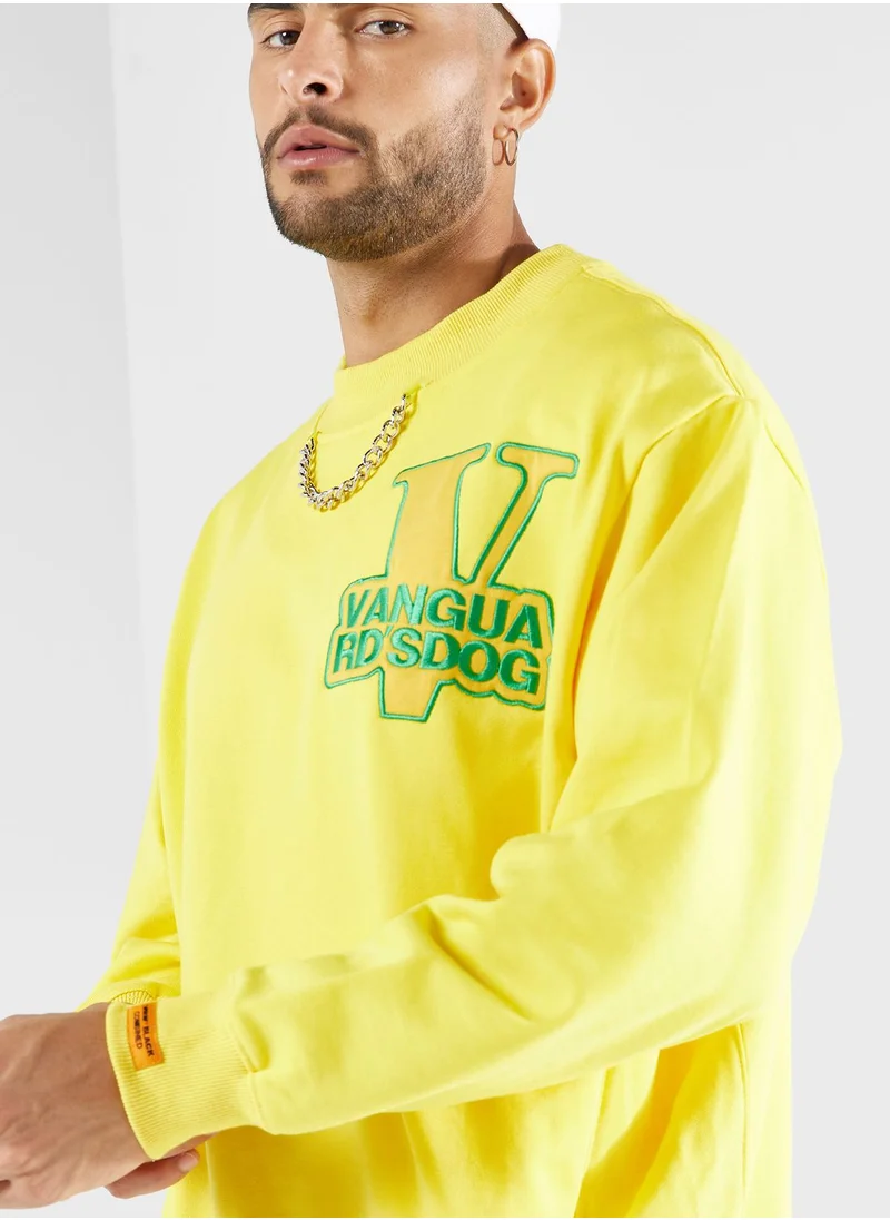 mod wave movement Vanguard´S Dog Capsule Sweatshirt