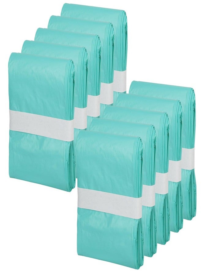 Lisyee Cat Litter Pail Liner Refills Bags Compatible with Litter Champ Litter Pail, Green, Lightly Scented, 10 Pack - Image 1