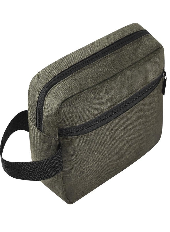 Icramsy Travel Toiletry bag Toiletry bag for women men Hanging toiletry bag Cosmetic bag Travel accessories Gift for Women Men Girls (Deep green) - Image 1