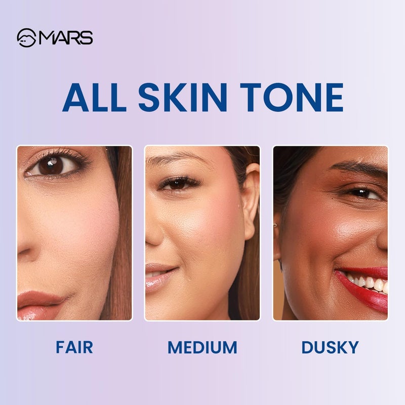 Mars Oil Blotter Gel Compact for Poreless Effect (5gm) with Applicator | Oil Control | Mattifying Formula | Long-Lasting | Shine Free Matte Finish | Flawless Skin - Image 4