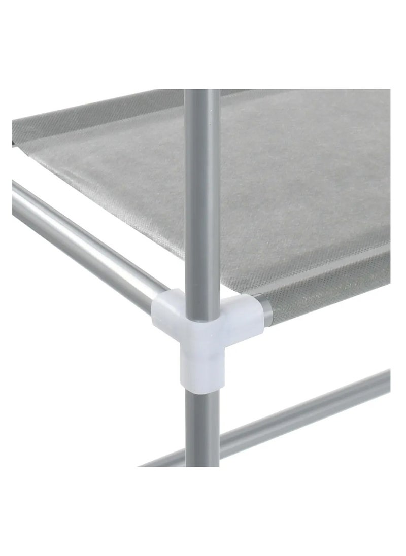 vidaxl - 3-Tier Storage Rack over Laundry Machine Silver 69x28x169 cm - Image 1