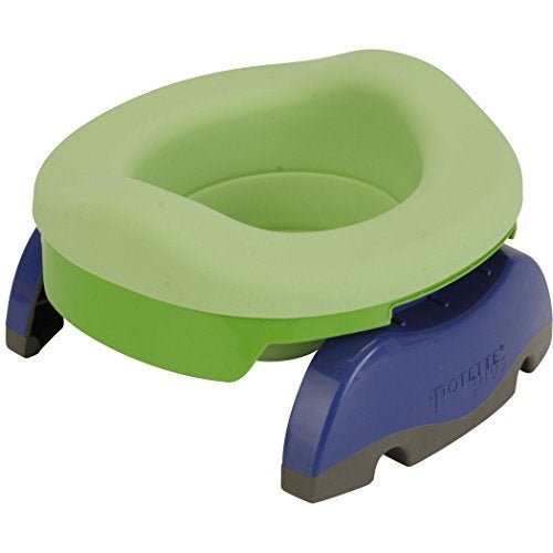 Kalencom Reusable Collapsible Travel Potty Liner : Kalencom Potette Plus Potty Liner For Home Use With The 2-in-1 Potette Plus Potty (sold separately) (Green) - Image 2