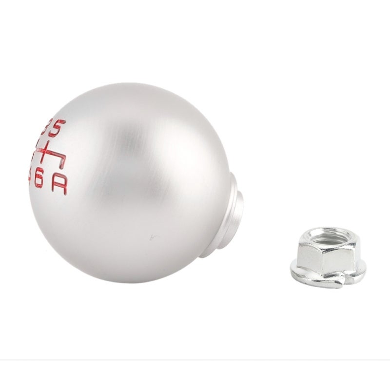 6 Speed Aluminum Manual Shift Knob - Durable High Sensitivity Gear Shift Knob for Most SUV Manual Transmission Vehicles - Image 2