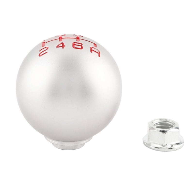 6 Speed Aluminum Manual Shift Knob - Durable High Sensitivity Gear Shift Knob for Most SUV Manual Transmission Vehicles - Image 1