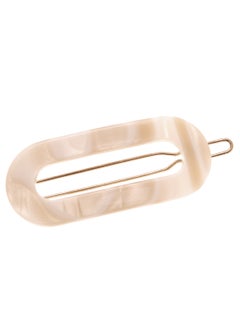 France Luxe France Luxe Mini Oval on Tige Boule Barrette - Alba 