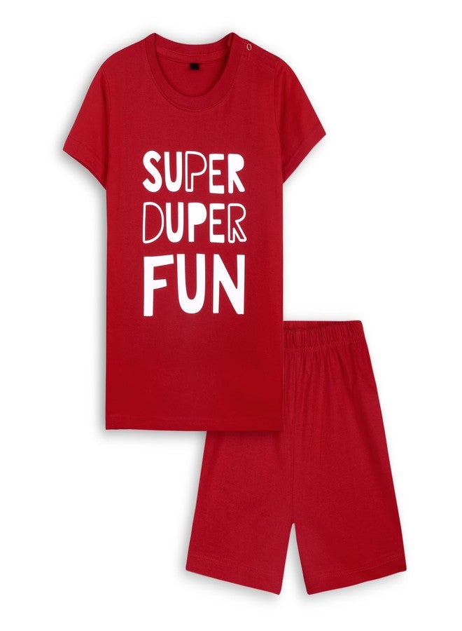 T2F طقم ملابس للأطفال الرضع من T2F مكون من تيشيرت وشورت (عبوة من 3 قطع) (BABY-TSRT-SHRTS-01_Multicolor_12-18m) - Image 3